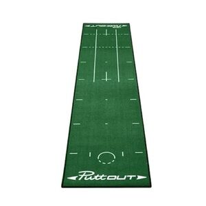 PuttOUT Putting Mat Perfect Your Golf Putting 7.9' Green Roll-Up Mat